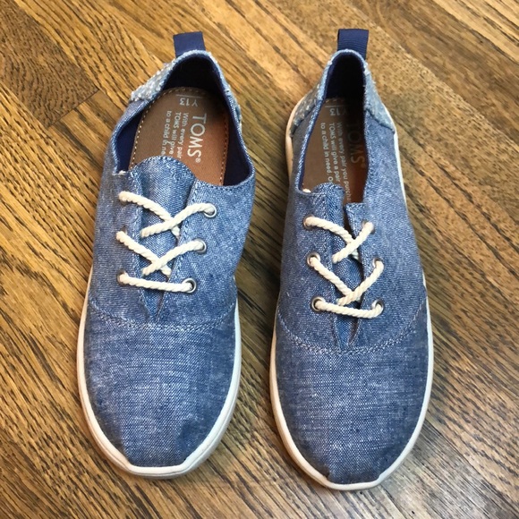 Toms Other - Toms Lumin Blue Slub Chambray New Toms Other - Toms Lumin Blue Slub Chambray New